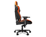 Silla Gamer Profesional Armor Titan Reclinable Negro con Naranja - Imagen 3
