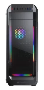 Gabinete Gamer Cougar MX331-T, ARGB, ATX, Vidrio Templado, Sin Fuente, Negro - Imagen 4