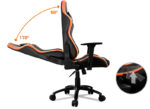 Silla Gamer Profesional Cougar Armor Pro Hasta 120Kg, Orange - Imagen 2