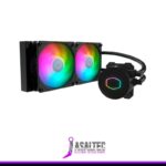 Refrigeración Líquida Coolermaster Masterliquid ML240L V2 ARGB, 2 x Sickleflow 120 ARGB