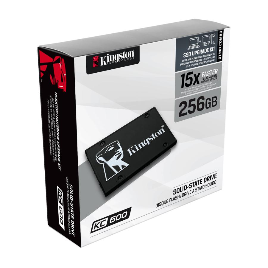 2.0 SSD SKC600 de 256GB (SATA, NAND 3D TLC, 550-520MB/seg) - Imagen 1