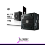 Fuente de Poder 500W Cooler Master Elite V3 500W Full Range, Active PFC