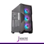 Gabinete Cooler Master MasterBox TD500 ARGB (Lateral y Frontal Acrilico, Sin Fuente, ATX)
