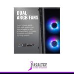 Gabinete Cooler Master MasterBox MB320L ARGB + Controlador (Vidrio Templado, Sin Fuente, MicroATX) - Imagen 2