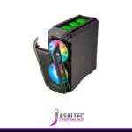 Gabinete Gamer Cooler Master H500P ARGB, Mid Tower, Mini-ITX/Micro-ATX/ATX/E-ATX, Gun Metal/Black - Imagen 3