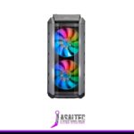 Gabinete Gamer Cooler Master H500P ARGB, Mid Tower, Mini-ITX/Micro-ATX/ATX/E-ATX, Gun Metal/Black - Imagen 4