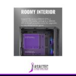 Gabinete Cooler Master MasterBox MB320L ARGB + Controlador (Vidrio Templado, Sin Fuente, MicroATX) - Imagen 4