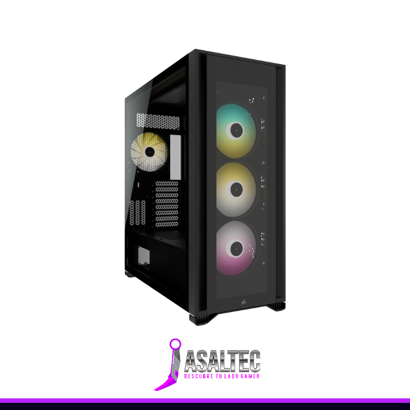 Diseño sin título - 2022-02-24T223831.564 Gabinete CORSAIR Icue 7000x RGB TG Black - Imagen 1