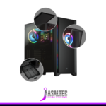 Gabinete CORSAIR ATX Semitorre 4000D Tempered Glass - Black - Imagen 4