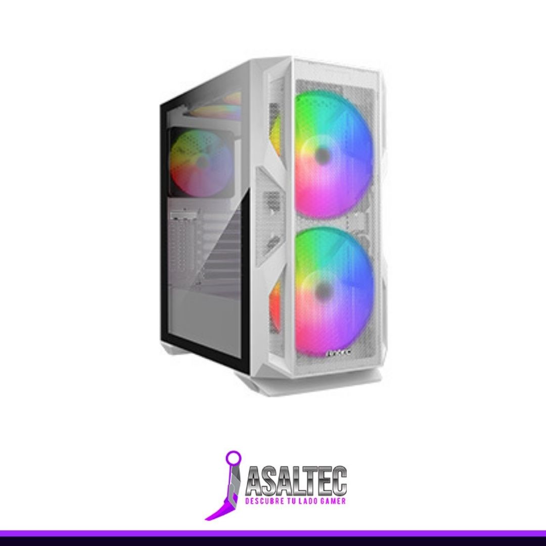 Parlante Portatil Bluetooth UE MEGABOOM 3 - Altavoz inalámbrico de 360 grados, Night Black (31) Antec NX800 Gaming Cristal Templado White Mid-Tower - Imagen 1