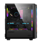 Gabinete Gamemax Diamond COC - Negro - Imagen 5