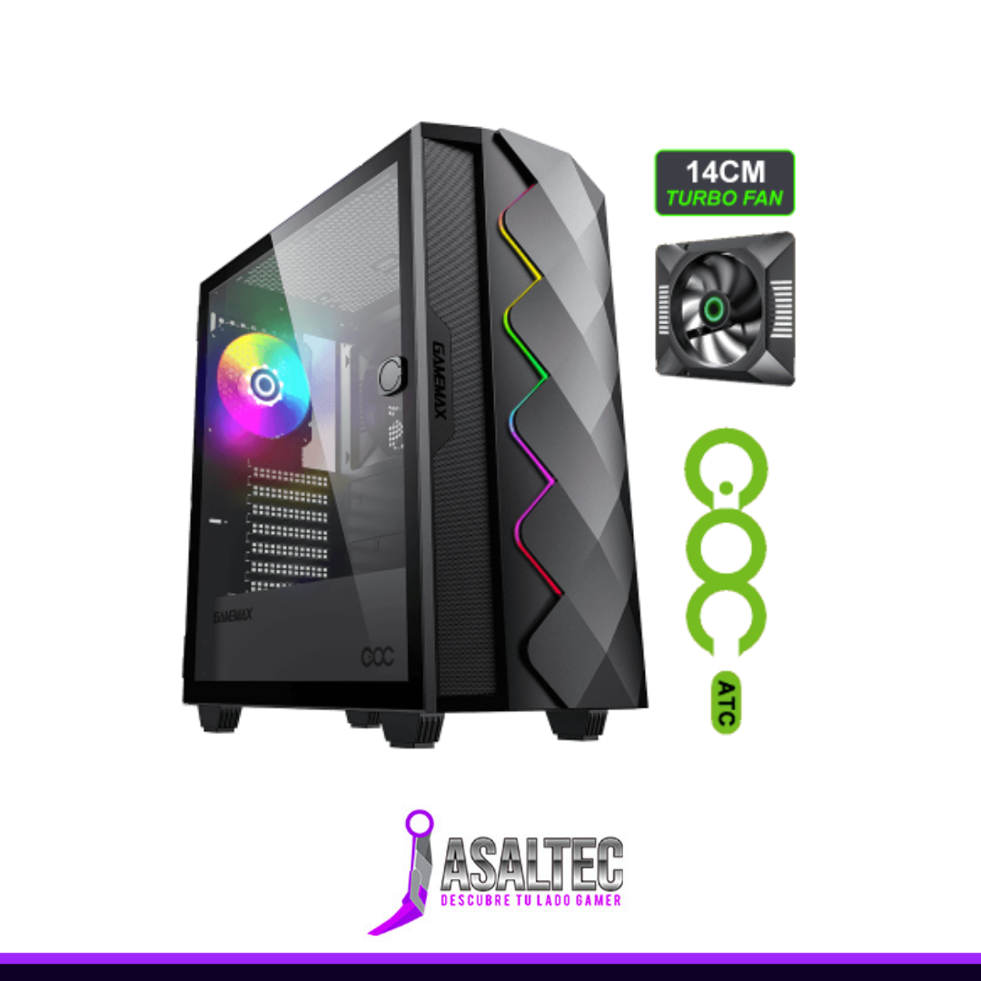 Parlante Portatil Bluetooth UE MEGABOOM 3 - Altavoz inalámbrico de 360 grados, Night Black (57) Gabinete Gamemax Diamond COC - Negro - Imagen 1