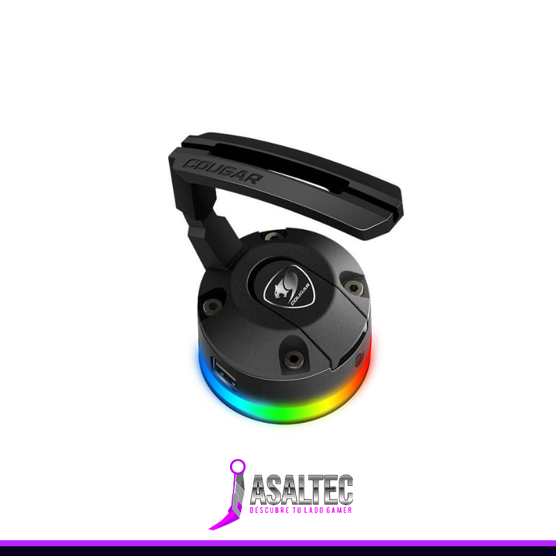MONI (15) Bungee de ratón RGB con concentrador USB - Imagen 1