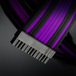 Extensión con mangas Kit de Cables morado/negro - Imagen 4