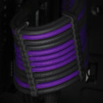 Extensión con mangas Kit de Cables morado/negro - Imagen 3