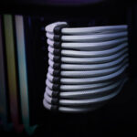 Extensión con mangas Kit de Cables Blanco / Negro - Imagen 3