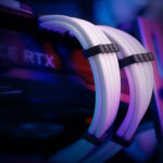 Extensión con mangas Kit de Cables Blanco / Negro - Imagen 2