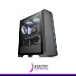 Gabinete  H350 TG RGB/Black/Win/SPCC/Tempered Glass
