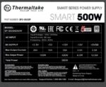 FUENTE DE PODER SMART/500W/Non Modular/ATX 2.3/A-PF - Imagen 4