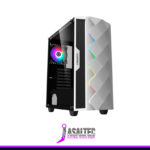 GAMEMAX GABINETE GAMING WHITE DIAMOND ATX