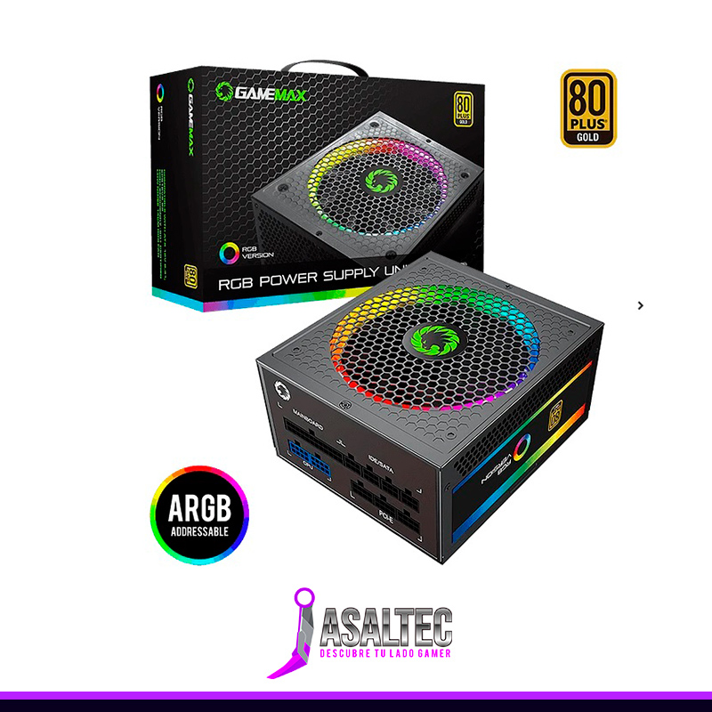 fondos-jasaltec-Recuperado GAMEMAX FUENTE DE PODER RGB-550 (550 W) - Imagen 1