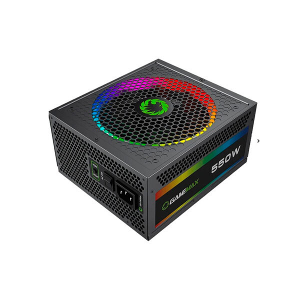 GAMEMAX FUENTE DE PODER RGB-550 (550 W) | Jasaltec