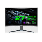 MONITOR GAMER GAMEMAX, 27'' LED PANEL VA, CURVO 1500R, 165HZ, 4MS, QHD(2560x1440), G-SYNC Y FREESYNC - Imagen 2