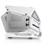 Gabinete Gamer Thermaltake AH T200, Micro-Case, Micro-ATX, Mini-ITX, Vidrio templado, Color blanco - Imagen 3
