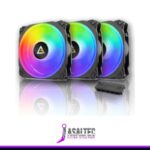 Pack 3 Ventiladores ARGB con PWM Antec Prizm X 120