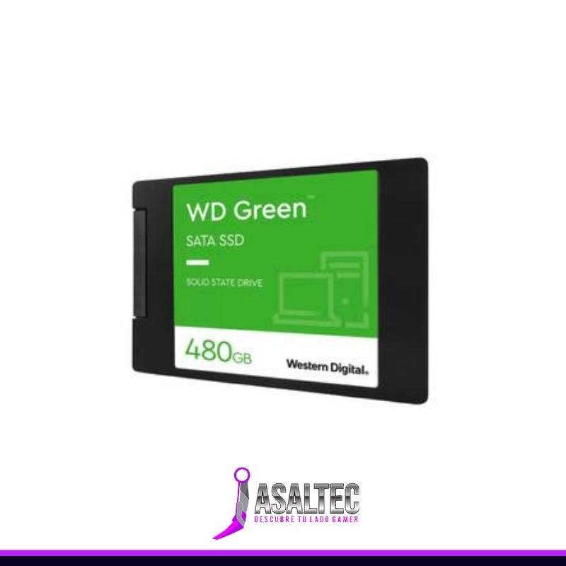 SSD Interne WD Green 1 To SATA - Vitesse 545 Mo/s, Format 2.5" 7mm, Garantie 3 Ans (WDS100T5G0A)