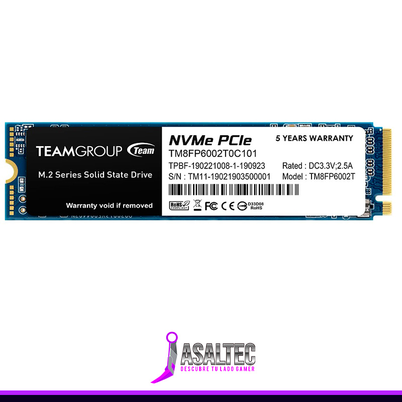 fondos-jasaltec-Recuperado-Recuperado TEAM FORCE M.2 2280 PCI-E MP33 2TB - Imagen 1