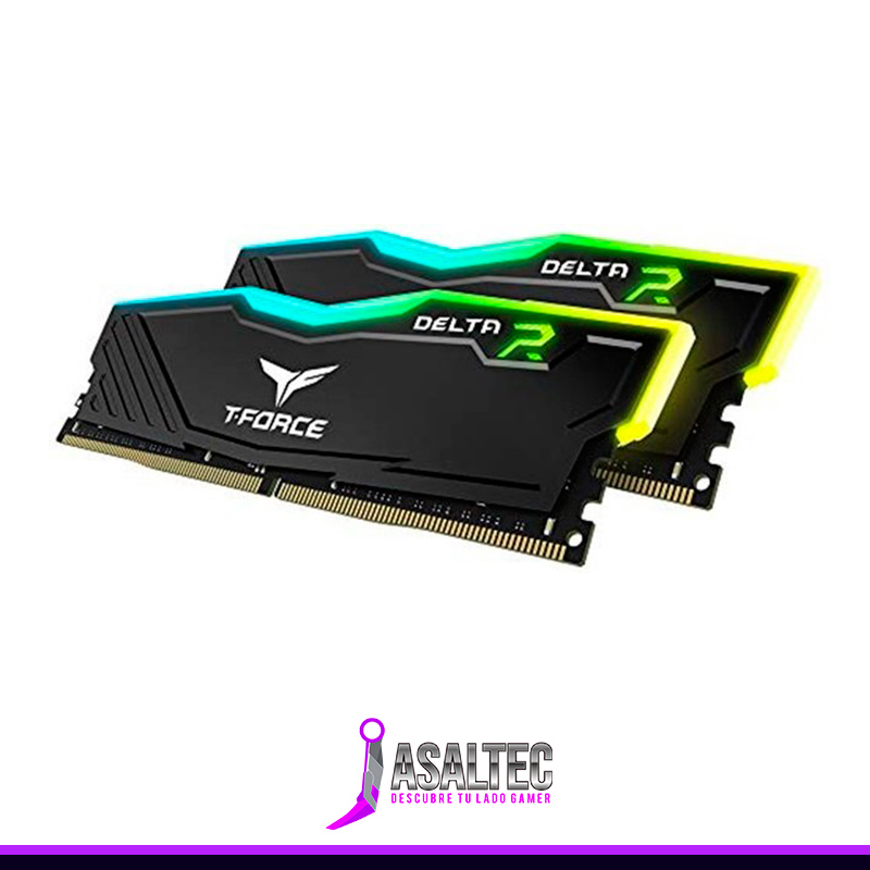 fondos-jasaltec-Recuperado-Recuperado TEAM DELTA R DIMM BLACK DDR4 8GX2 3200 - Imagen 1