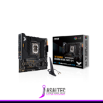 Tarjeta madre Intel® B660 (LGA 1700) mATX, compatibilidad con PCIe 5.0, DDR4, M.2 PCIe 4.0, Wi-Fi 6, Realtek 2.5Gb Ethernet, USB 3.2 Gen 2x2