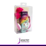 AUDIFONO MONSTER COOL KID MOÑO Y UNICORNIO ROSADO - Imagen 3