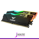 TEAM DELTA R BLACK DIMM 32GB X 2 3200 Mhz - Imagen 2