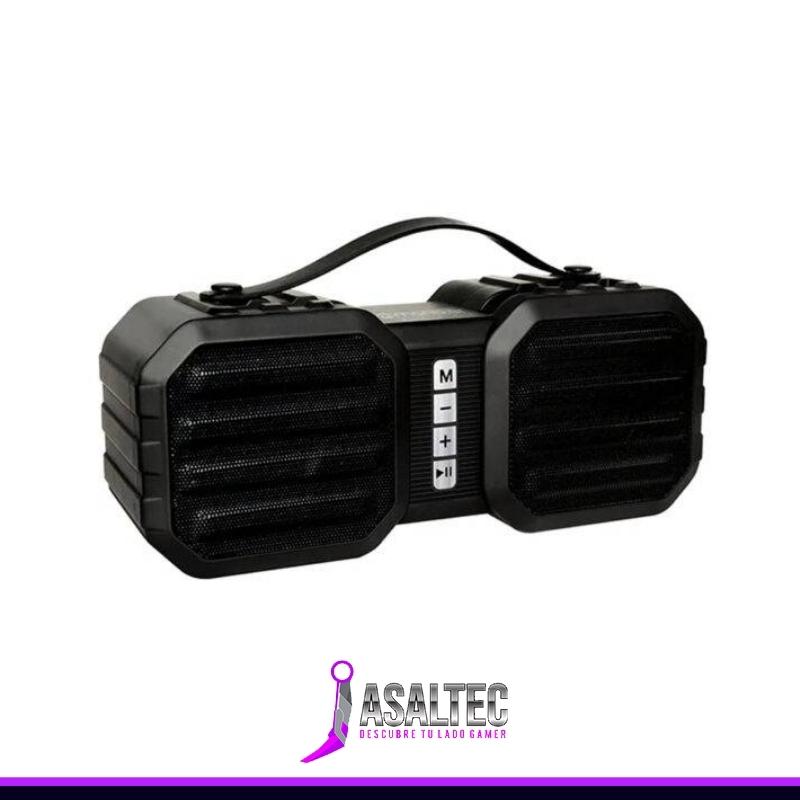 Diseño sin título Parlante Bluetooth Monster 515BK, Bluetooth, Radio FM, Negro - Imagen 1