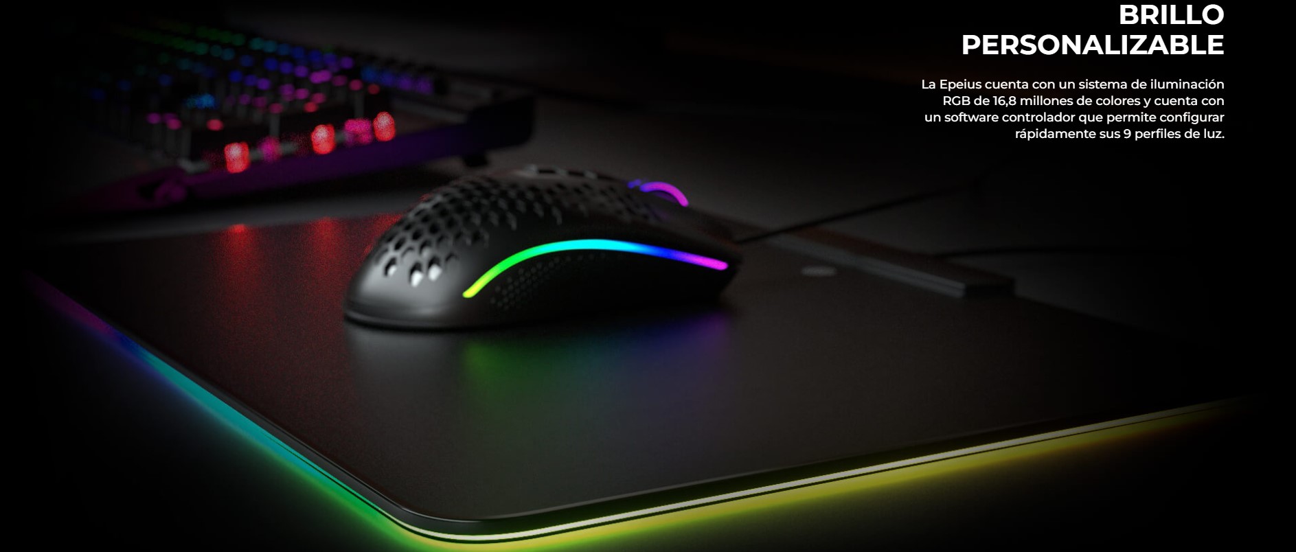 APOIO PARA MOUSE GAMER REDRAGON EPEIUS RGB P009