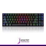 Teclado Gamer Redragon Deimos K599-KRS, Mecánico Wireless, switch red 70 % Size, RGB Chroma, Negro
