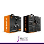 Audífonos Gamer Cougar VM410, Over-Ear, Jack 3.5mm, Compatible con Consolas y PC, Negro - Imagen 3