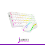 COMBO 2 EN 1 WHITE KEY MEC KUMARA+ MOUSE GRIFFIN