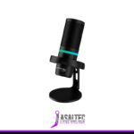 Micrófono para Streaming HyperX DuoCast, Iluminación RGB Compatible con NGENUITY, Negro - Imagen 3