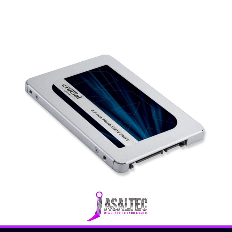 MON (8) Unidad SSD 250GB Crucial MX500 2.5", 3D NAND, Lectura 560MB/s Escritura 510 MB/s - Imagen 1