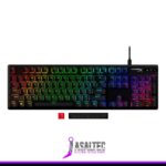 Teclado Gamer Mecánico HyperX Alloy Origins PBT, Switch HX Blue, RGB, Layout Inglés, USB-C