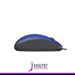 Mouse Logitech M110 SILENT, Tamaño Normal, Confortable, Wired, Click Silencioso, Blue - Imagen 2