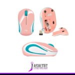 Mouse – Logitech Mini M187 3 Botones inalámbrico rosa - Imagen 3