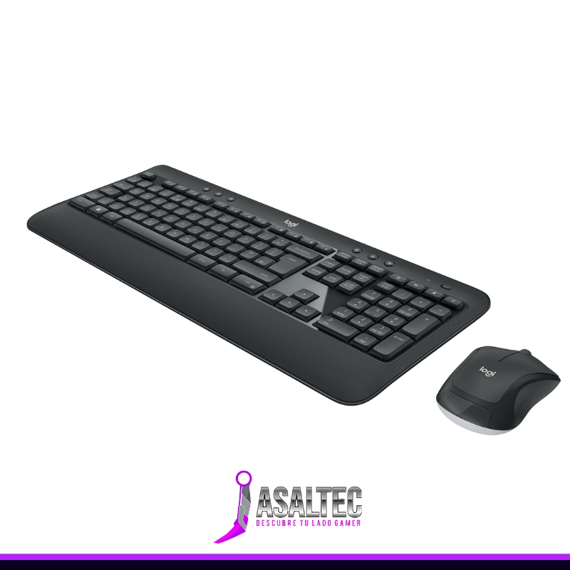 Logitech MK540 Combo Tastiera E Mouse Wireless - Ricondizionato, Nero, Garanzia 30 Giorni