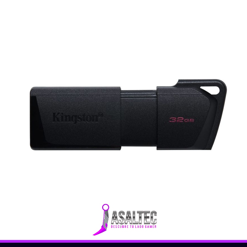 Diseño sin título - 2023-05-17T171907.864 Pendrive Kingston DataTraveler Exodia M, 32GB, USB 3.2 Gen 1, Negro - Imagen 1