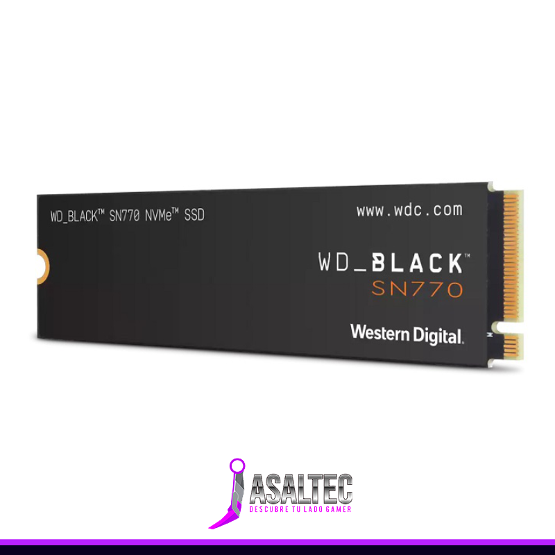 anibal creando (2) Unidad de Estado Sólido WD Black SN770, 500GB, M.2 PCIe 4.0, Lectura 5000MB/s Escritura 4000MB/s - Imagen 1