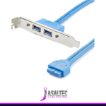 Cabezal Bracket StarTech De 2 Puertos Usb 3.0 Superspeed Con Conexión A