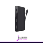 Hub Belkin USB-C a 4 USB-C, Negro